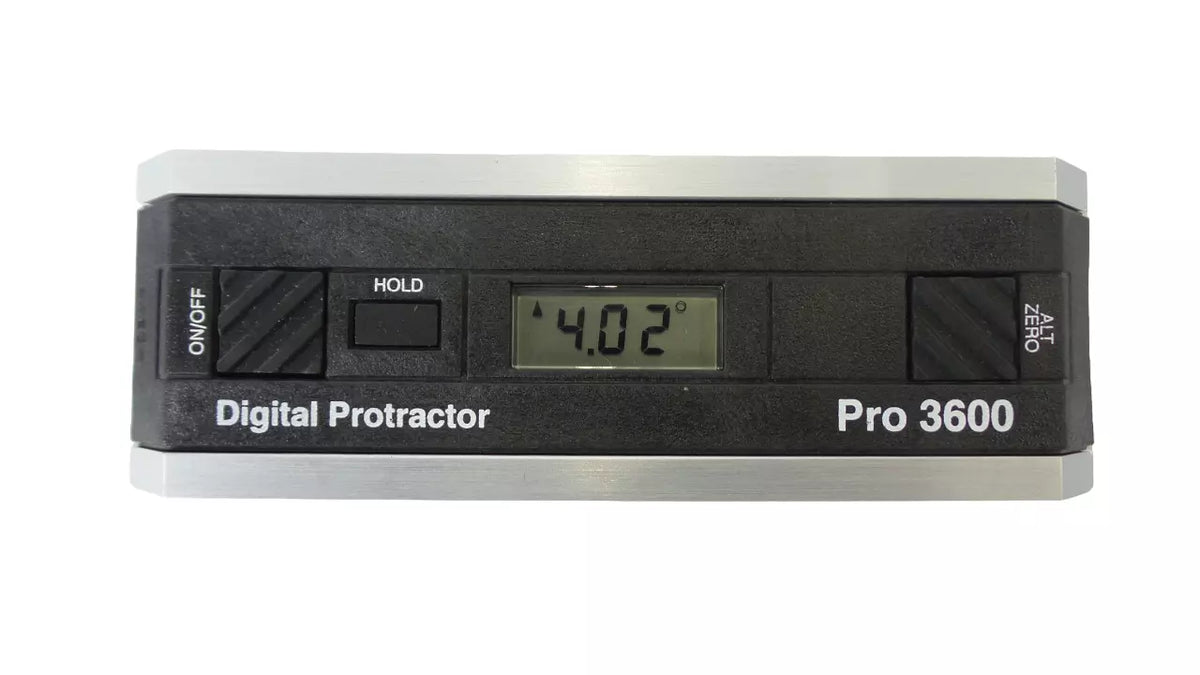 MITUTOYO PRO 3600 DIGITAL PROTRACTOR W/ Case - Free Shipping