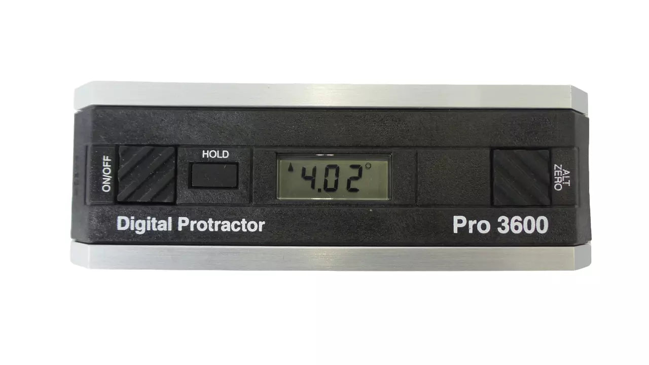 MITUTOYO PRO 3600 DIGITAL PROTRACTOR W/ Case - Free Shipping