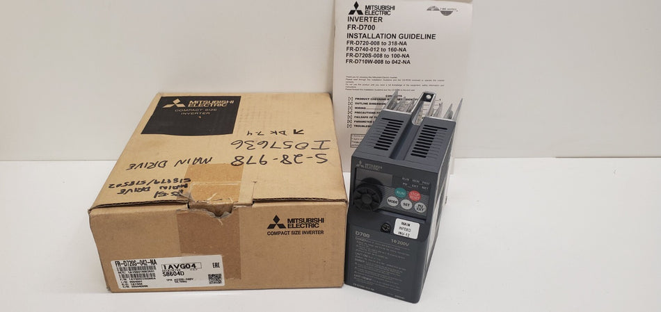 Mitsubishi FR-D720S-042-N 0.75KW AC Inverter Drive