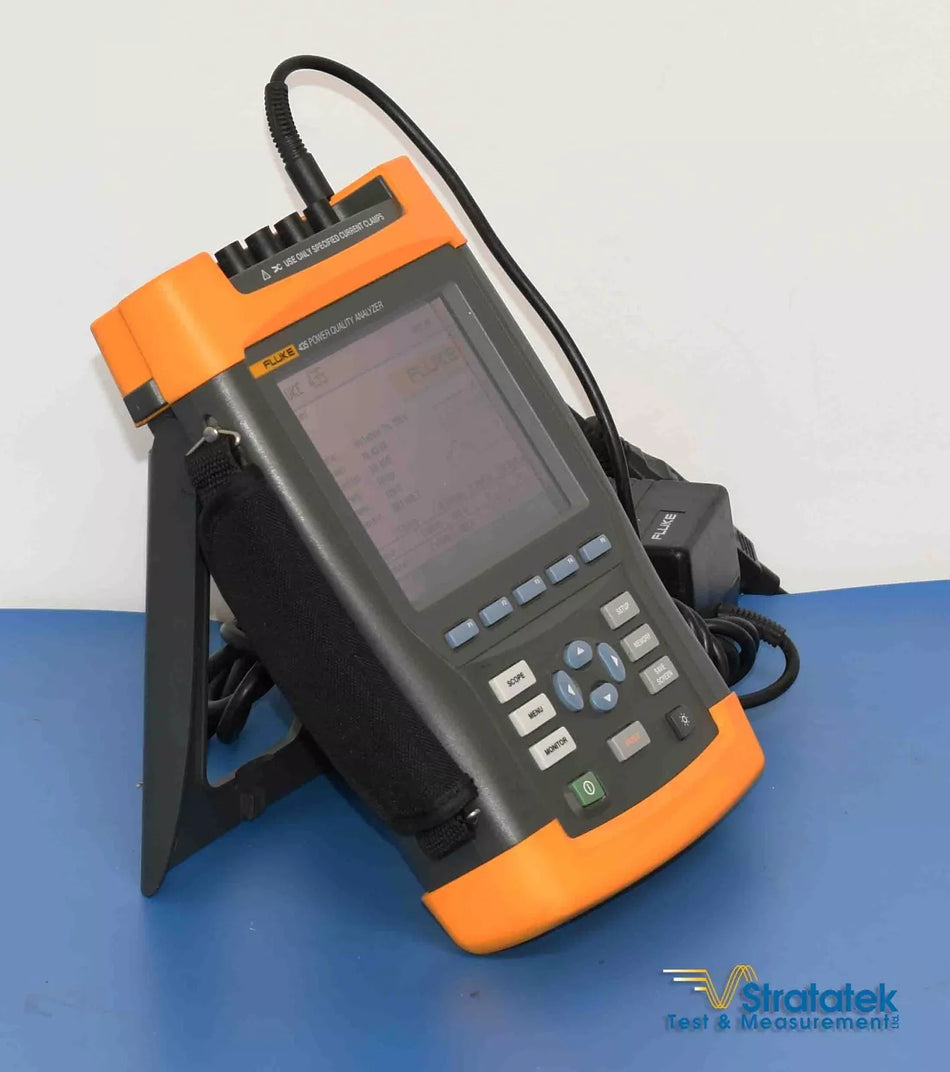 Fluke 435 Power Quality Analyzer PQA 400A i400 Current Probes NIST Calibrated