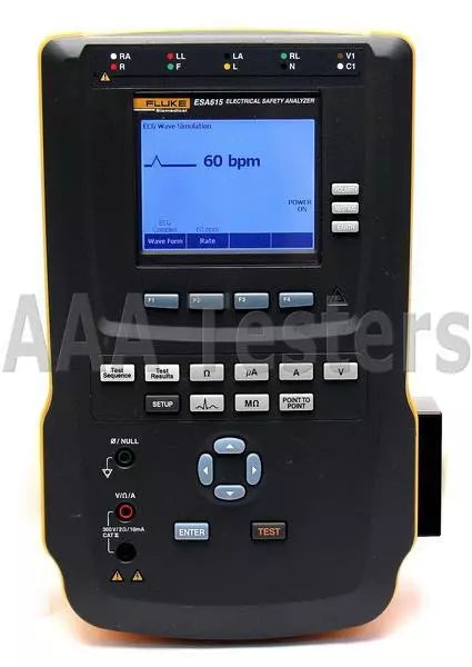 Fluke ESA615 115V ac Electrical Safety Analyzer Medical Equipment Tester ESA-615