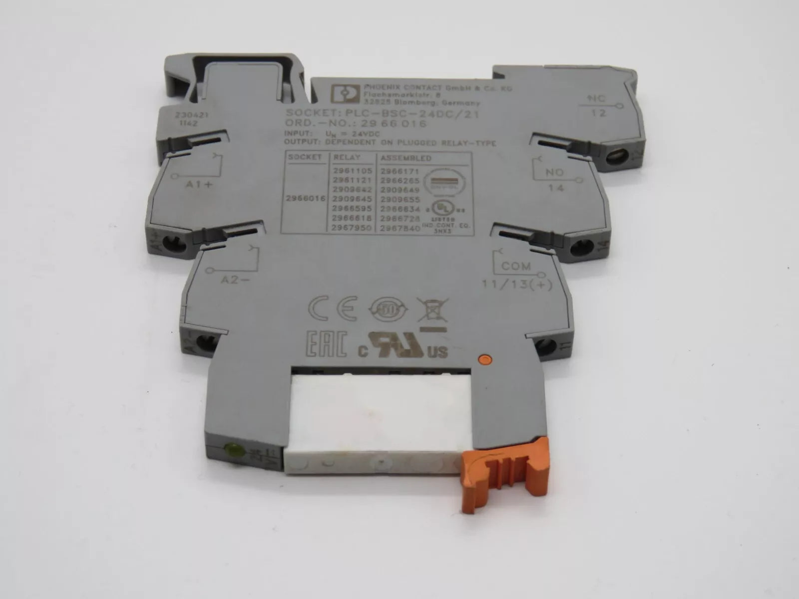 4 pcs Phoenix Contact PLC-RSC-24DC/21 Relay Module 2961105