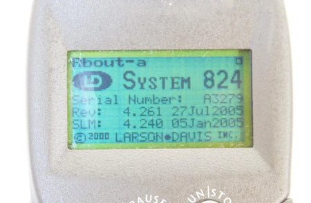 Larson Davis System 824 Precision Sound Level Meter & Real Time Analyzer