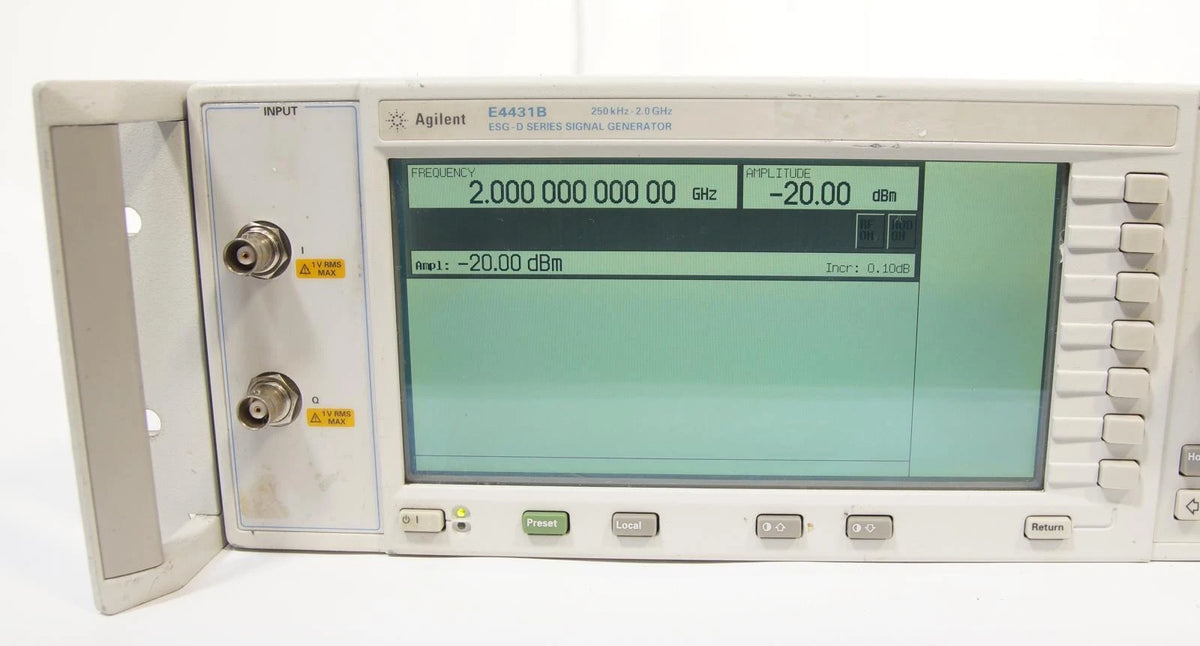 Agilent E4431B 250kHz - 2GHz ESG-D Series Signal Generator