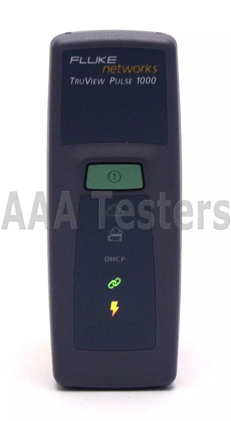 Fluke Networks TruView Pulse 1000 PoE Network Service Monitor - XG eqpt