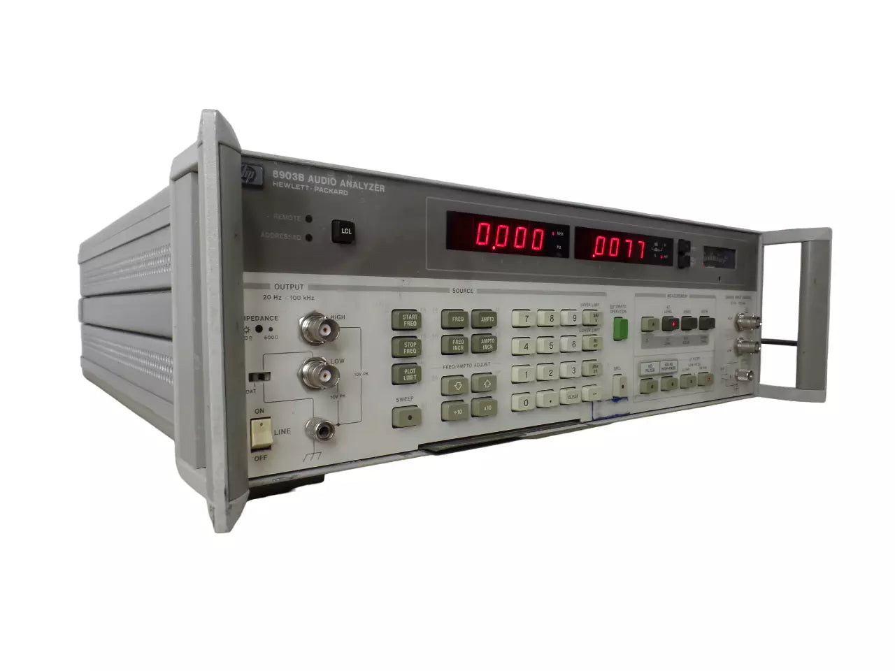 HP 8903B Audio Analyzer - High Precision Audio Testing Equipment