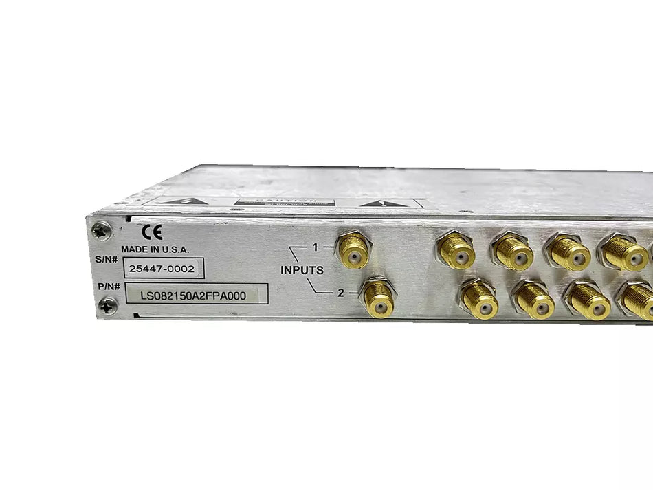 Quintech Electronics LS8 2150 Dual 8 Way Active 950-2150 MHz L-Band Splitter LS0