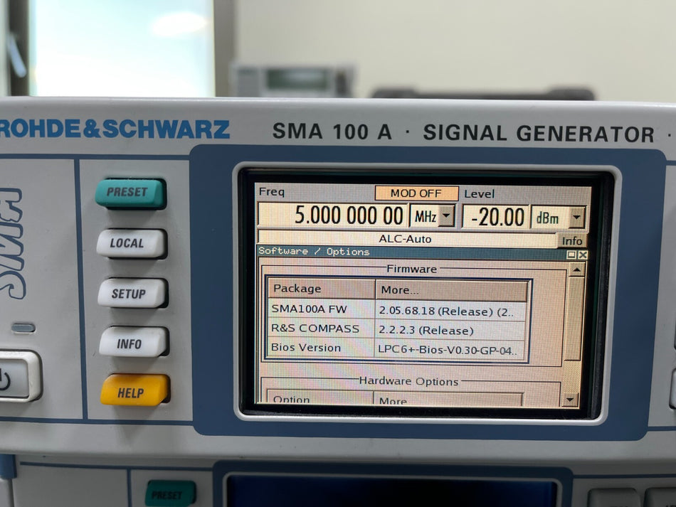 Analog Signal Generator 9kHz - 6GHz