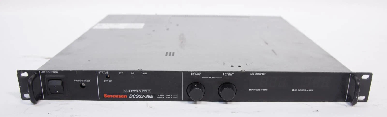 SORENSEN DCS33-36EM1 POWER SUPPLY 0-33V 0-36A