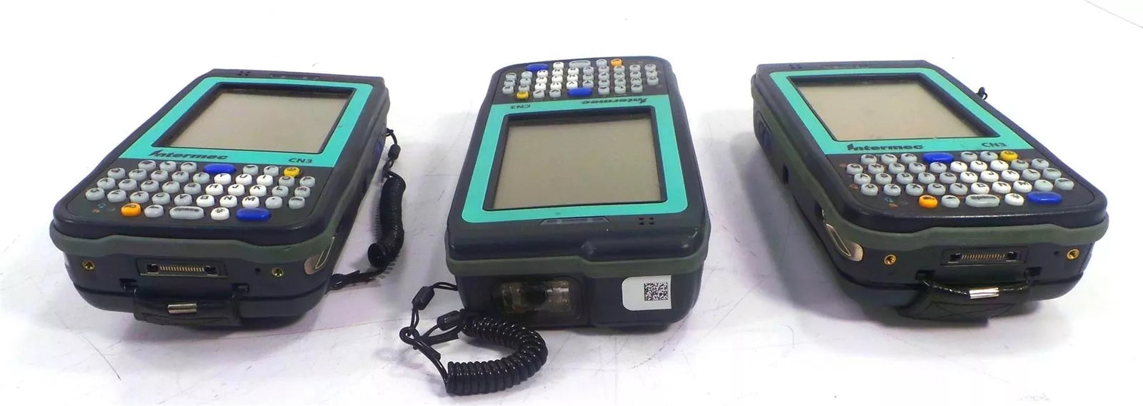 Lot of 3 Intermec CN3NI Barcode Scanner Set