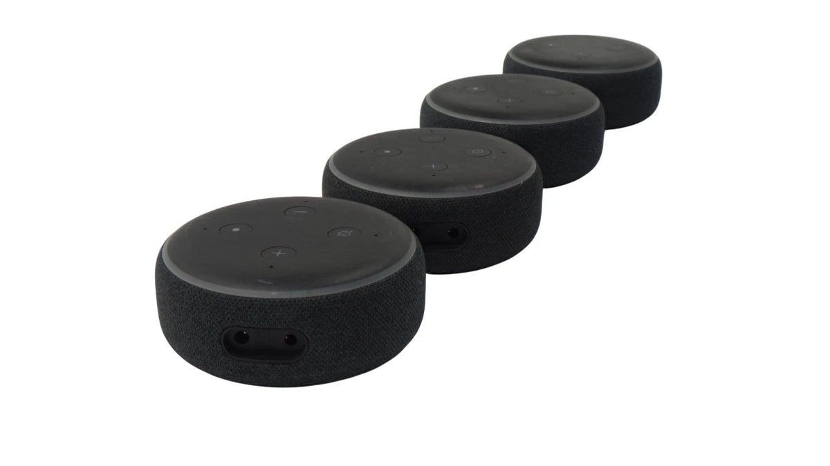 Lot of 4 Amazon Alexa Echo Dot C78MP8 Smart Home Speaker (3rd Gen)