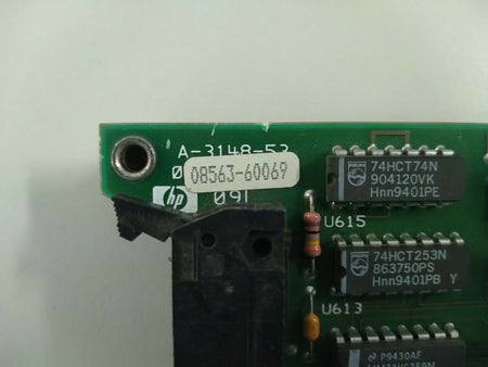 HP Agilent 08563-60069 A3 Interface Board assembly for 856x series 