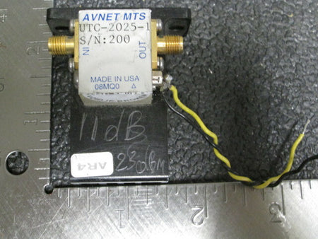Avnet MTS UTC-2025 Microwave Amplifier