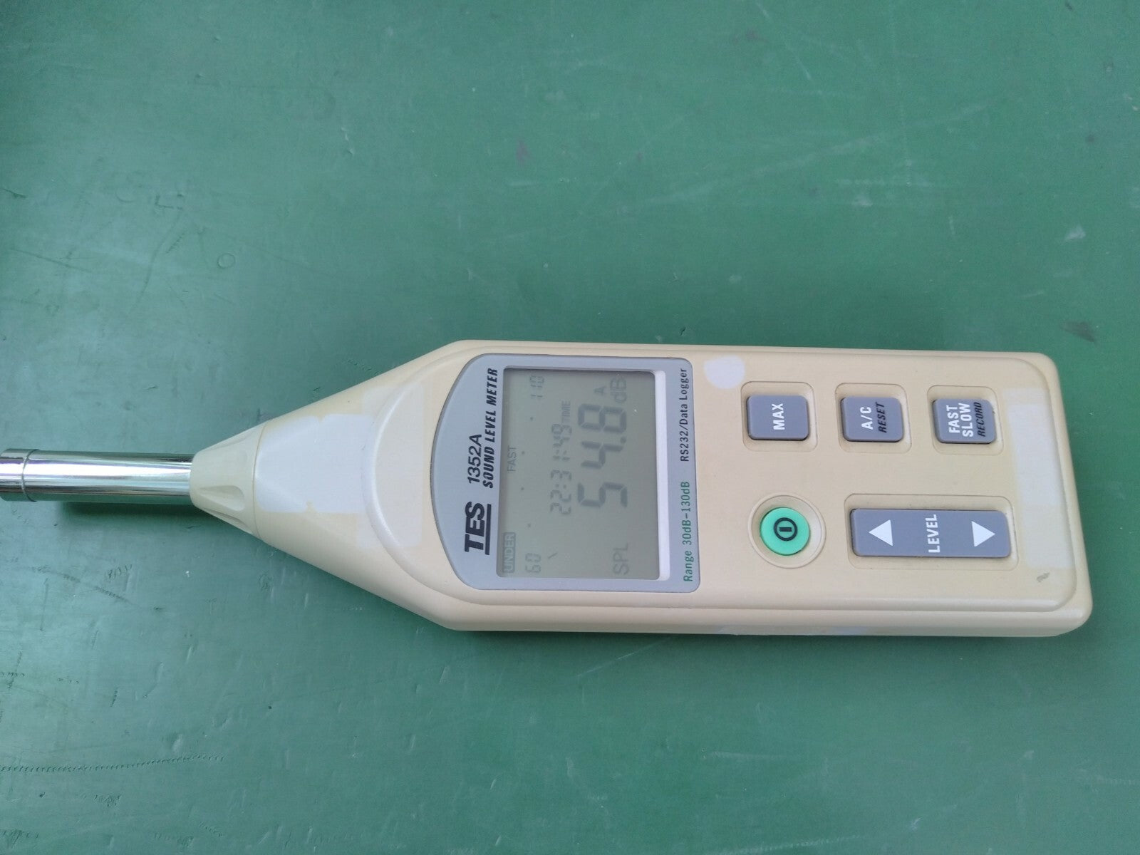 TES 1352A Programmable Sound Level Meter w/ RS232
