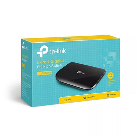 TP-Link 5-Port Gigabit Ethernet Switch Hub TL-SG1005D