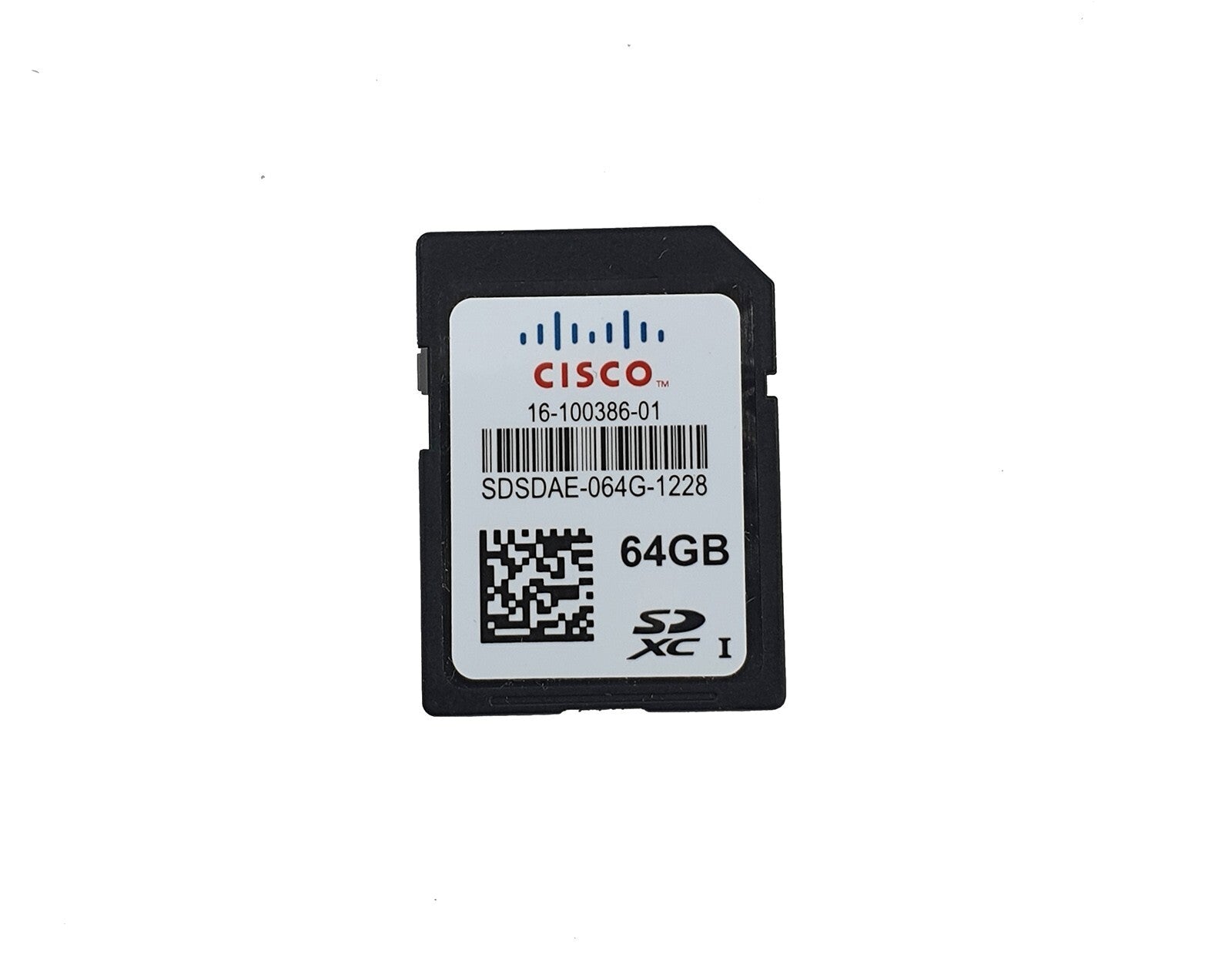 Cisco 16-100386-01 64GB SD Flash Memory Card