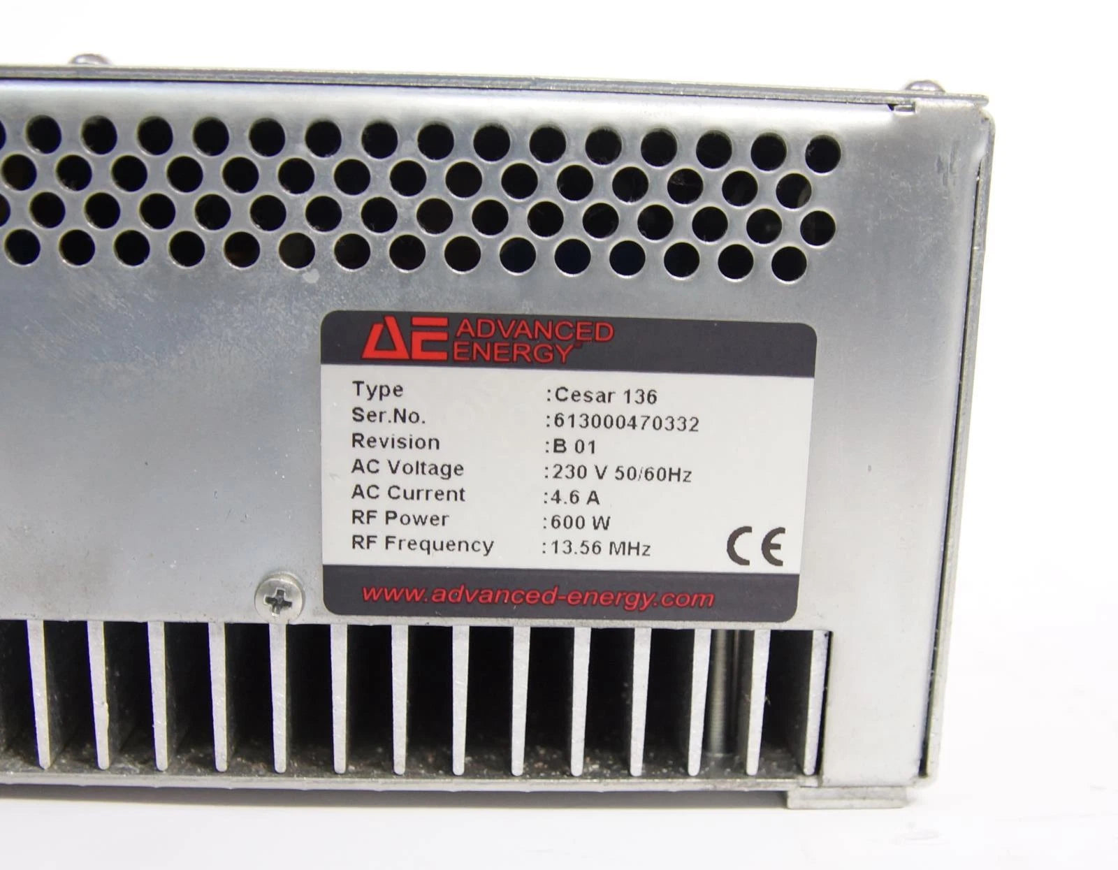 Advanced Energy Cesar 136 RF Plasma Generator 600W 13.560MHz