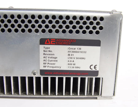 Advanced Energy Cesar 136 RF Plasma Generator 600W 13.560MHz