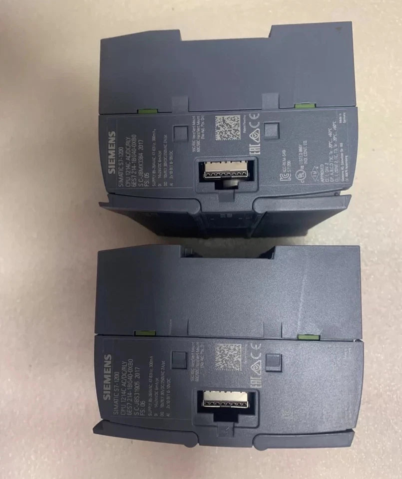 1PCS SIMATIC S7-1200,CPU 1214C 6ES7214-1BG40- 0XB0 6ES7 214-1BG40-0XB0