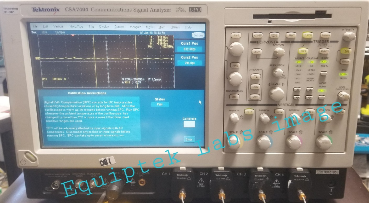 Tektronix 4 GHz 20 GSa/s DSO