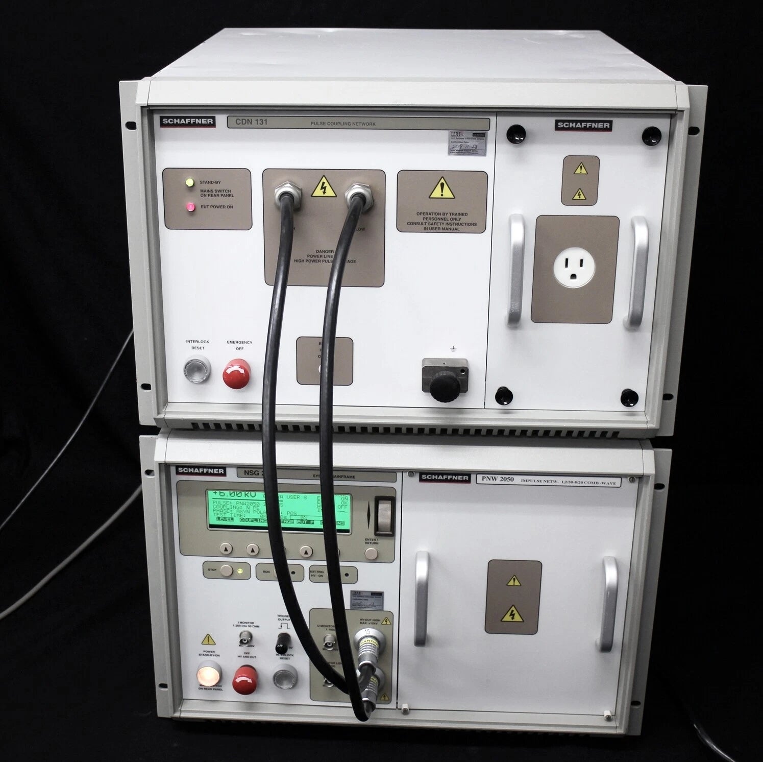 SCHAFFNER TESEQ NSG2050+PNW2050+CDN131 6KV Impulse NETW