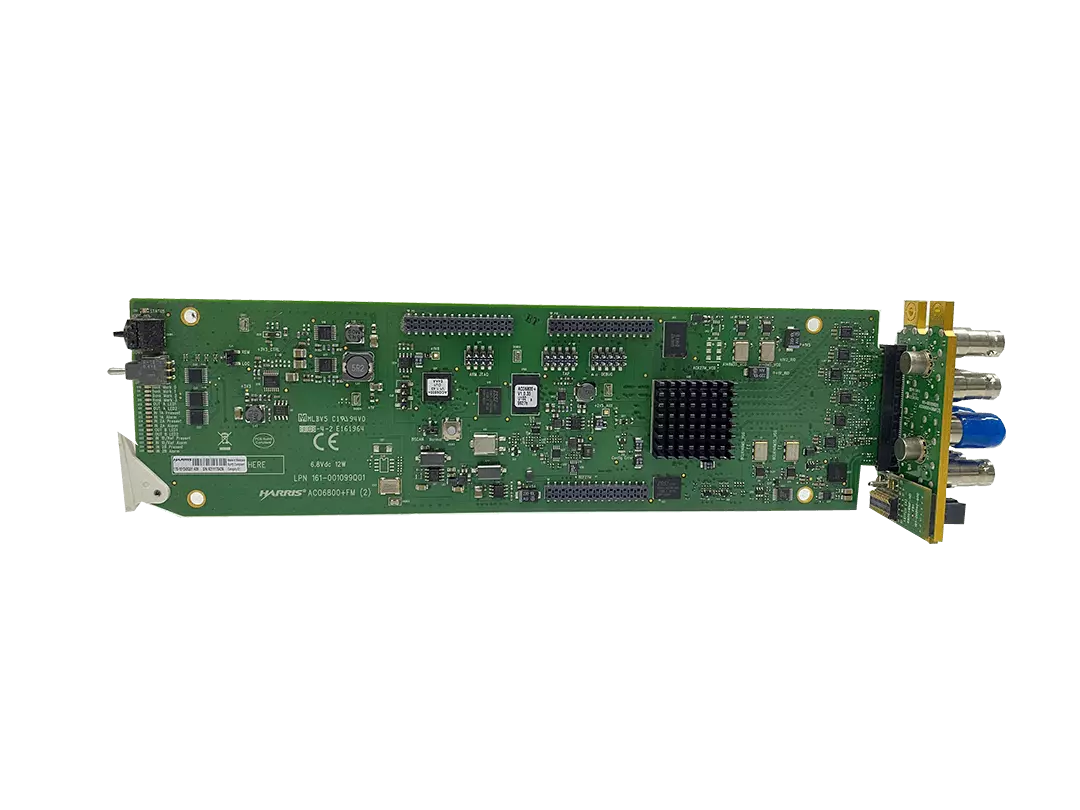 HARRIS ACO6800+ISD Intelligent Single Switchover for HD/SD/ASI Sources with QSEE