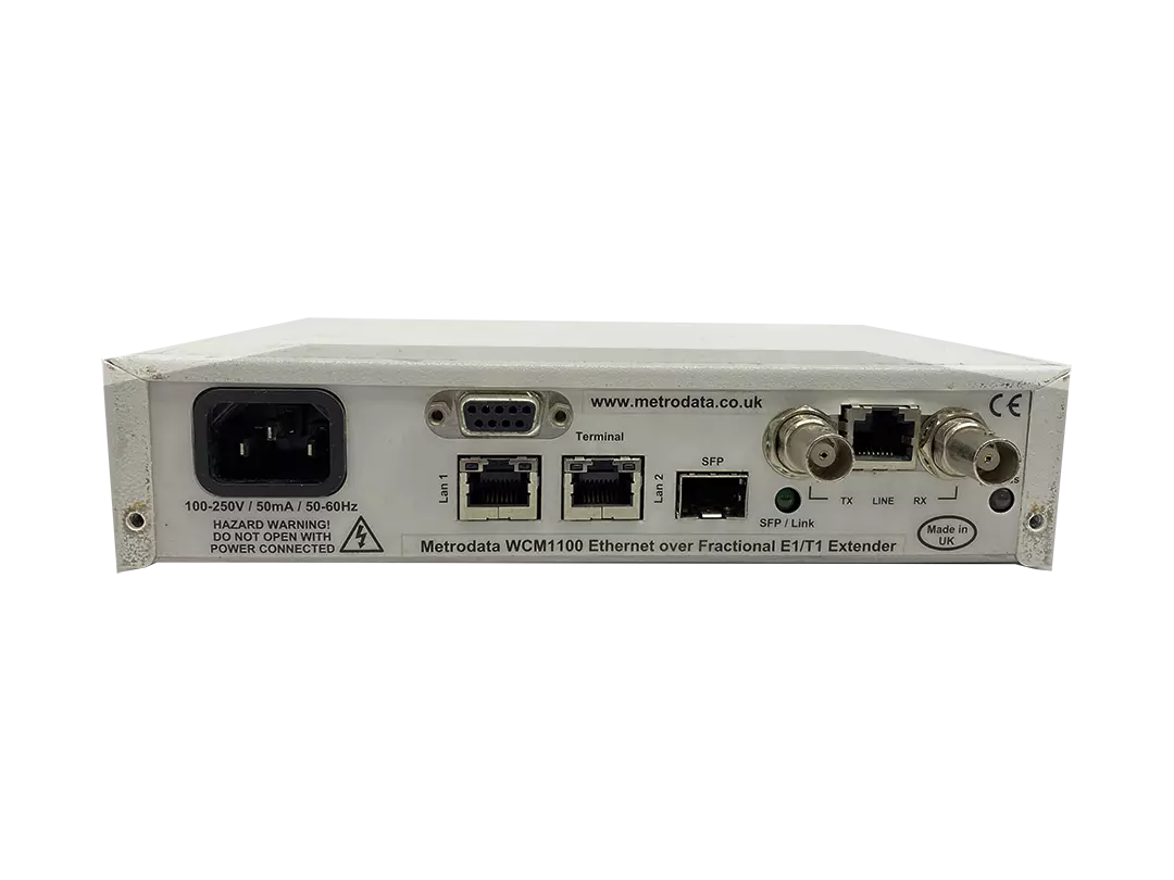 Metrodata WCM1100 Managed LAN Extender over E1 or T1