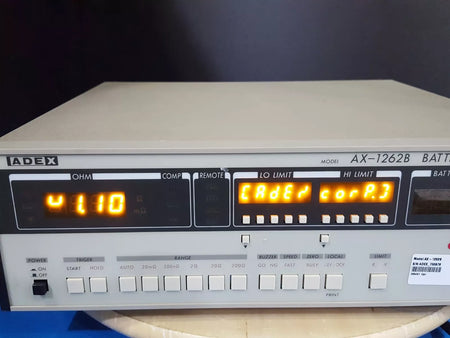 ADEX AX-1262B Battery mOhm/Voltage Meter with Test Probe (0878)