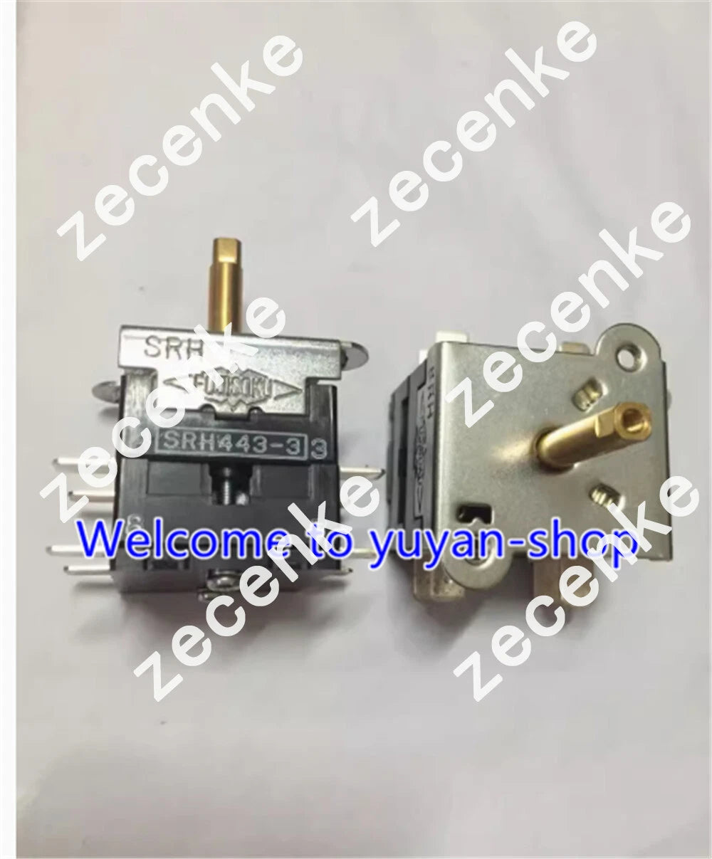 1PCS NEW FOR FUJISOKU SRH443-3 8 Pins 2 Positions Gear Switch #T3329 YS