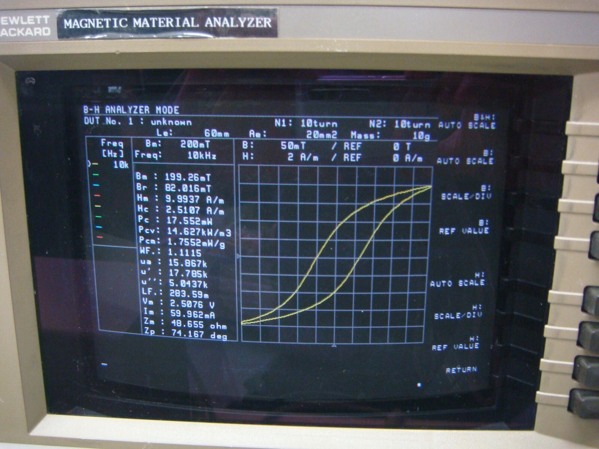 E5060A /001 BH 20MHz Impedance Analyzer