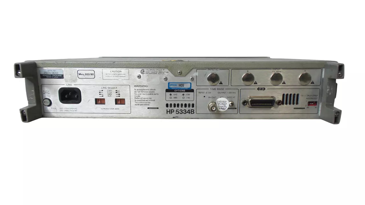 HP 5334B Universal Counter for Precise Frequency Measurement