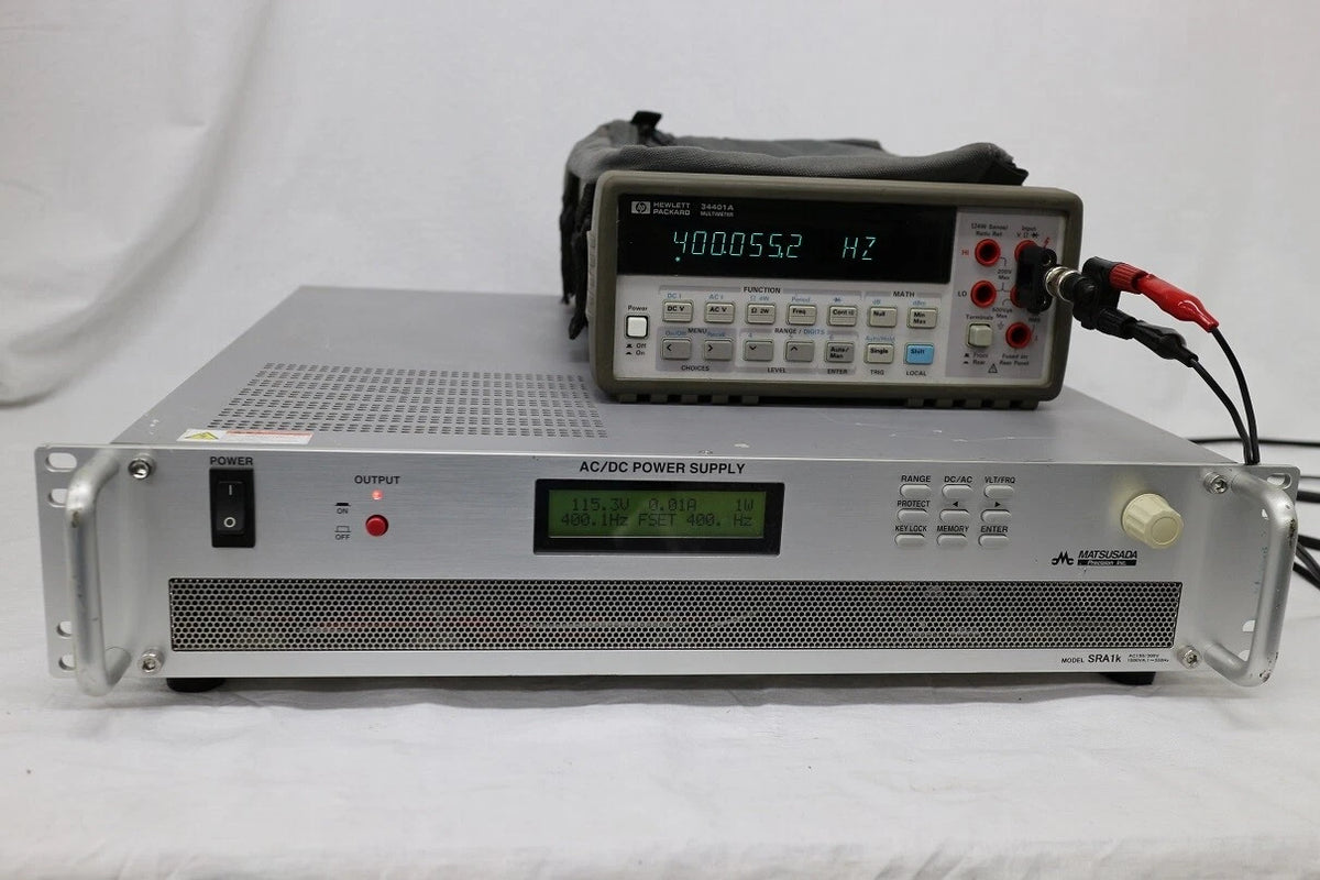 MATSUSADA SRA1K AC300V 1000VA 550Hz AC/DC Power Supply