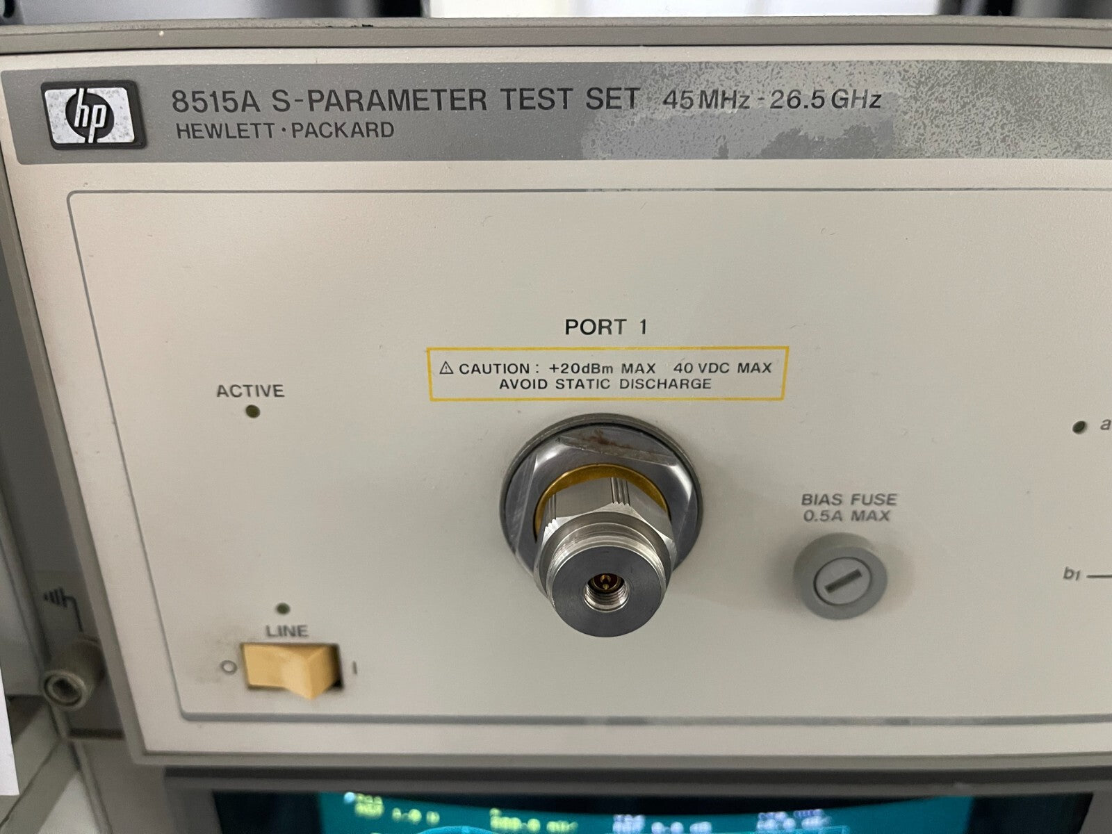 HP Agilent 8515A S-Parameter Test Set for 8510C Network Analyzer _3602A02220 - XG eqpt