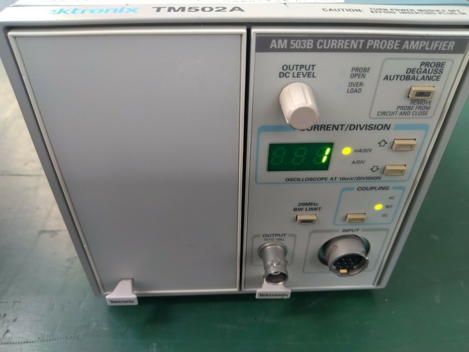 TM502A Power Module with Current Probe Amplifier