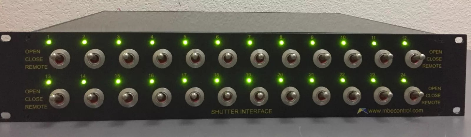 Riber Solenoids Shutter Controller 24 Channels