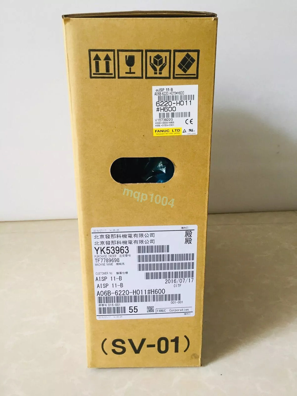 1PC FANUC A06B-6220-H011#H600 Servo Drive New A06B6220H011#H600 Expedited Ship