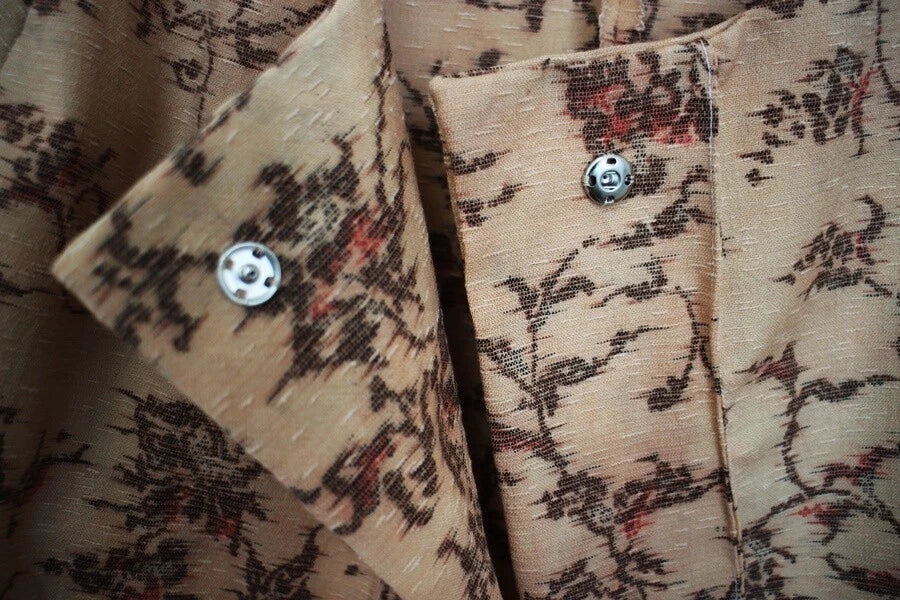 Japanese Kimono remake Beige Jacket
