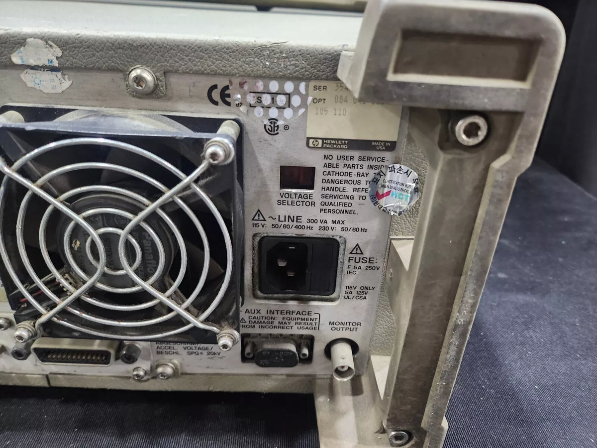 HP 8594E Spectrum Analyzer 2.9GHz Not Working As-Is