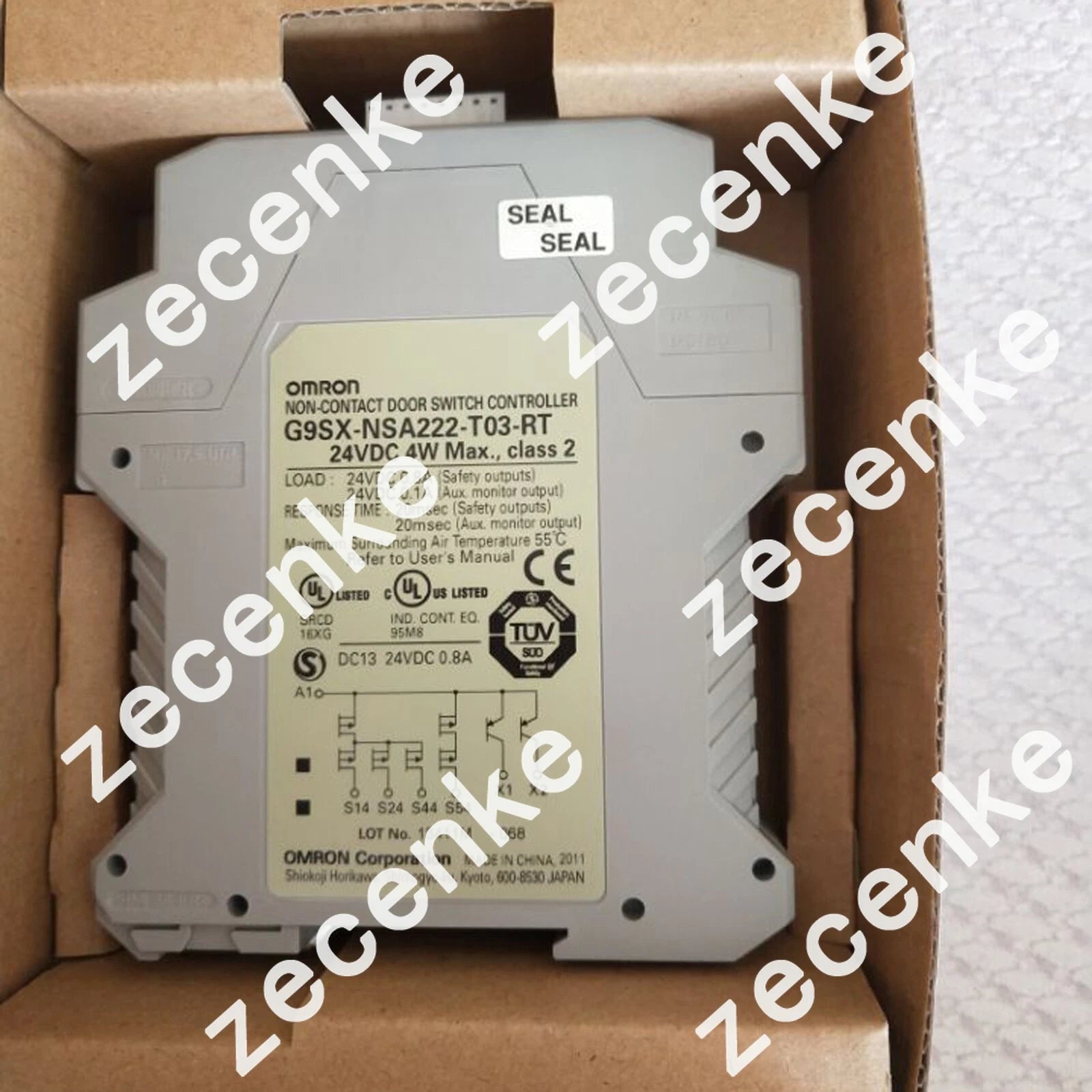 New Omron G9SX-NSA222-T03-RT Safety Relay for Expedited Shipping