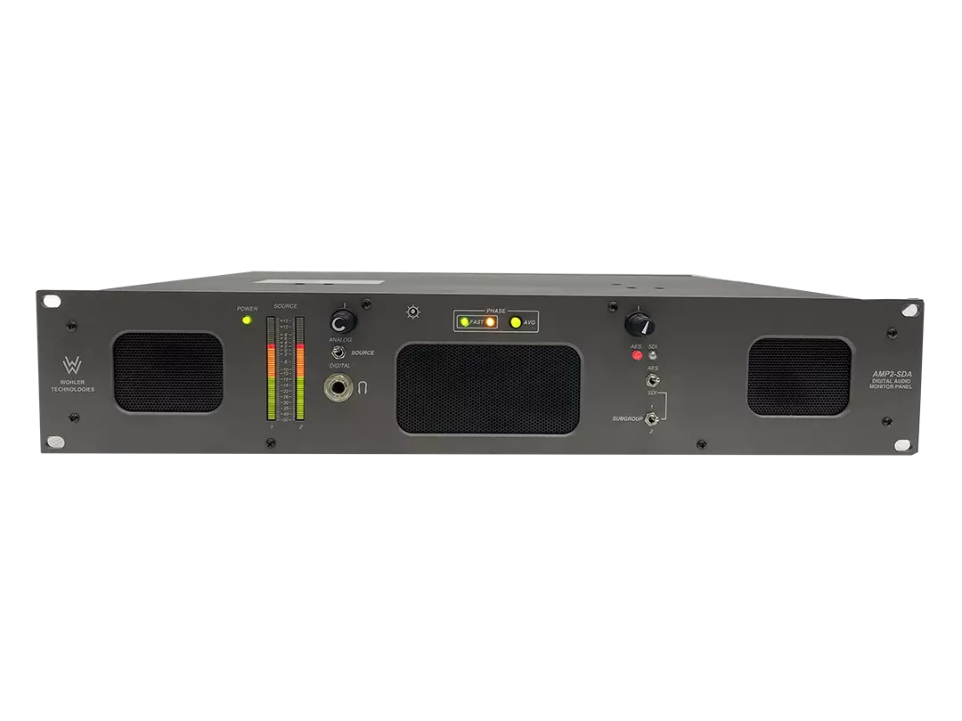 Wohler AMP2-SDA SDI/AES/Analog Stereo Monitor