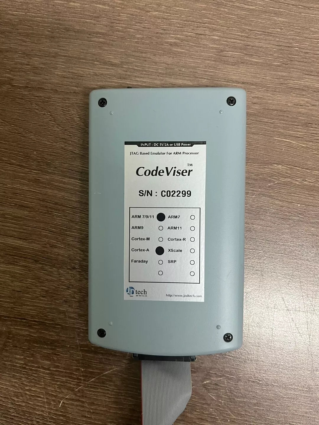 J&D TECH Code Viser: ARM7/9/11 Cortex-A, Untested (2299)