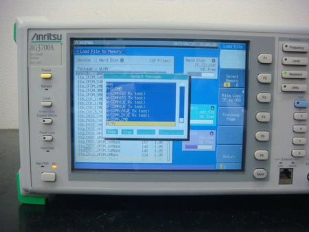 Anritsu MG3700 /021 250kHz-3.0GHz Vector Signal Generator