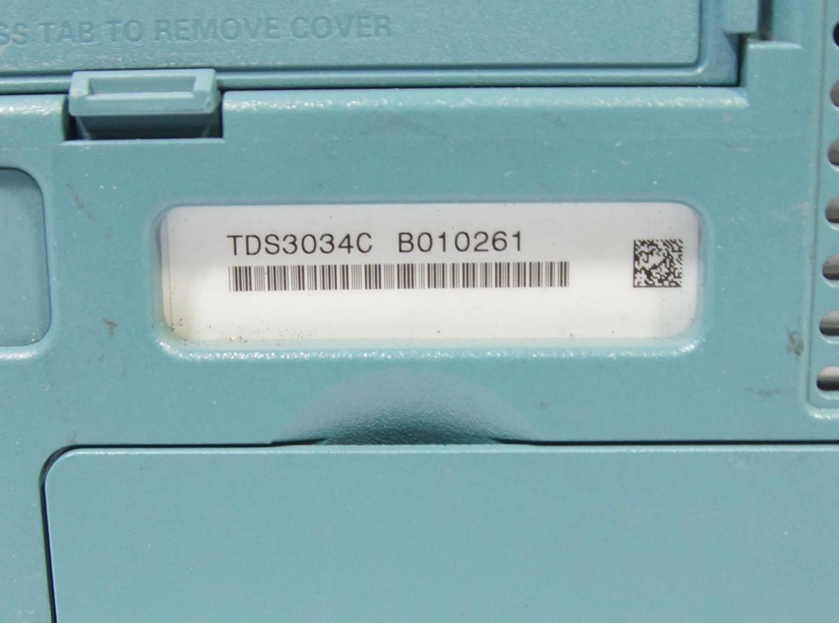 Tektronix TDS3034C 300 MHz 4CH 2.5 GSa/s DPO Oscilloscope with 3TRG 3FFT