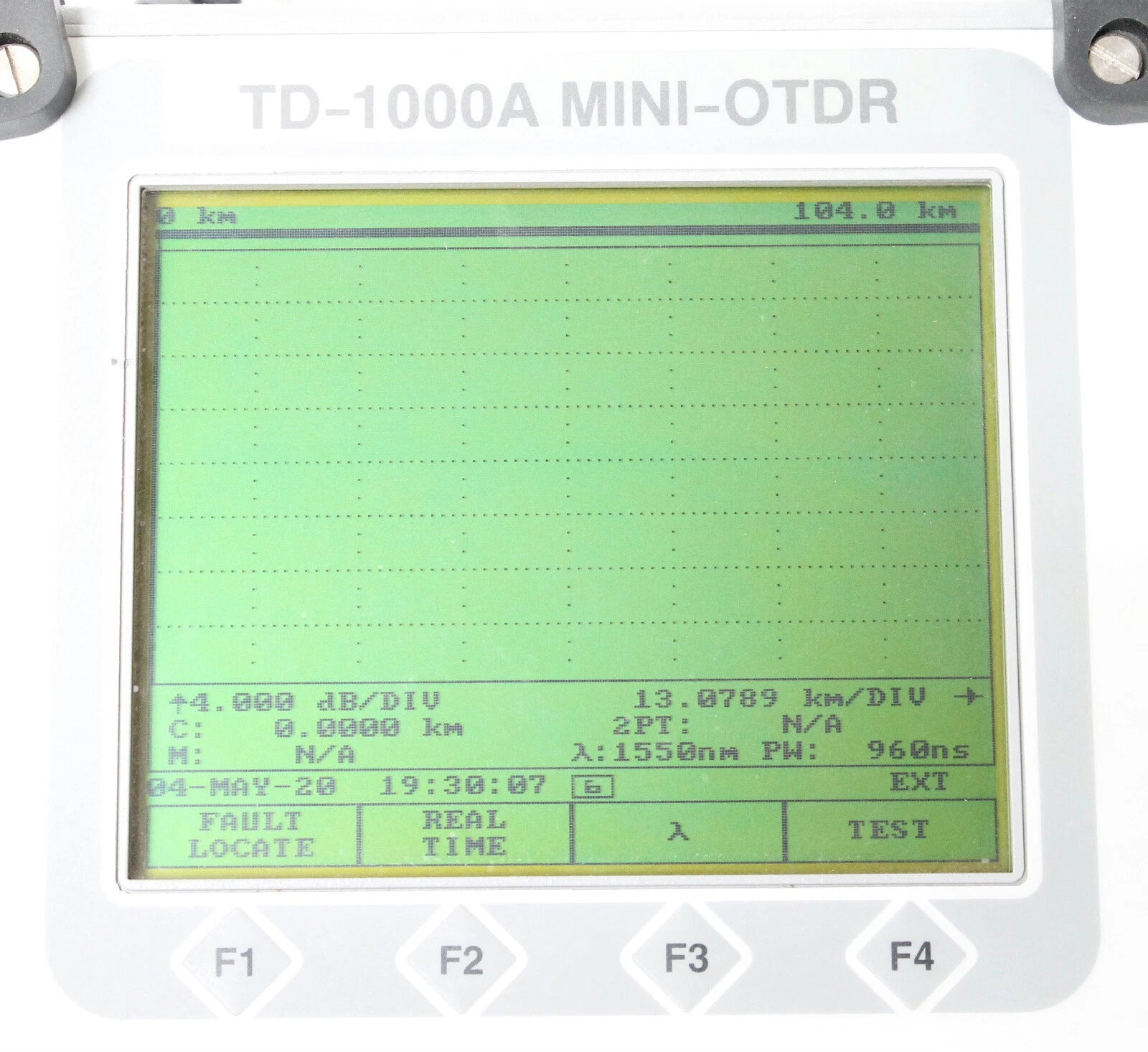 Laser Precision TD1000A Nettest TD-1000A Hand Held Fiber OTDR