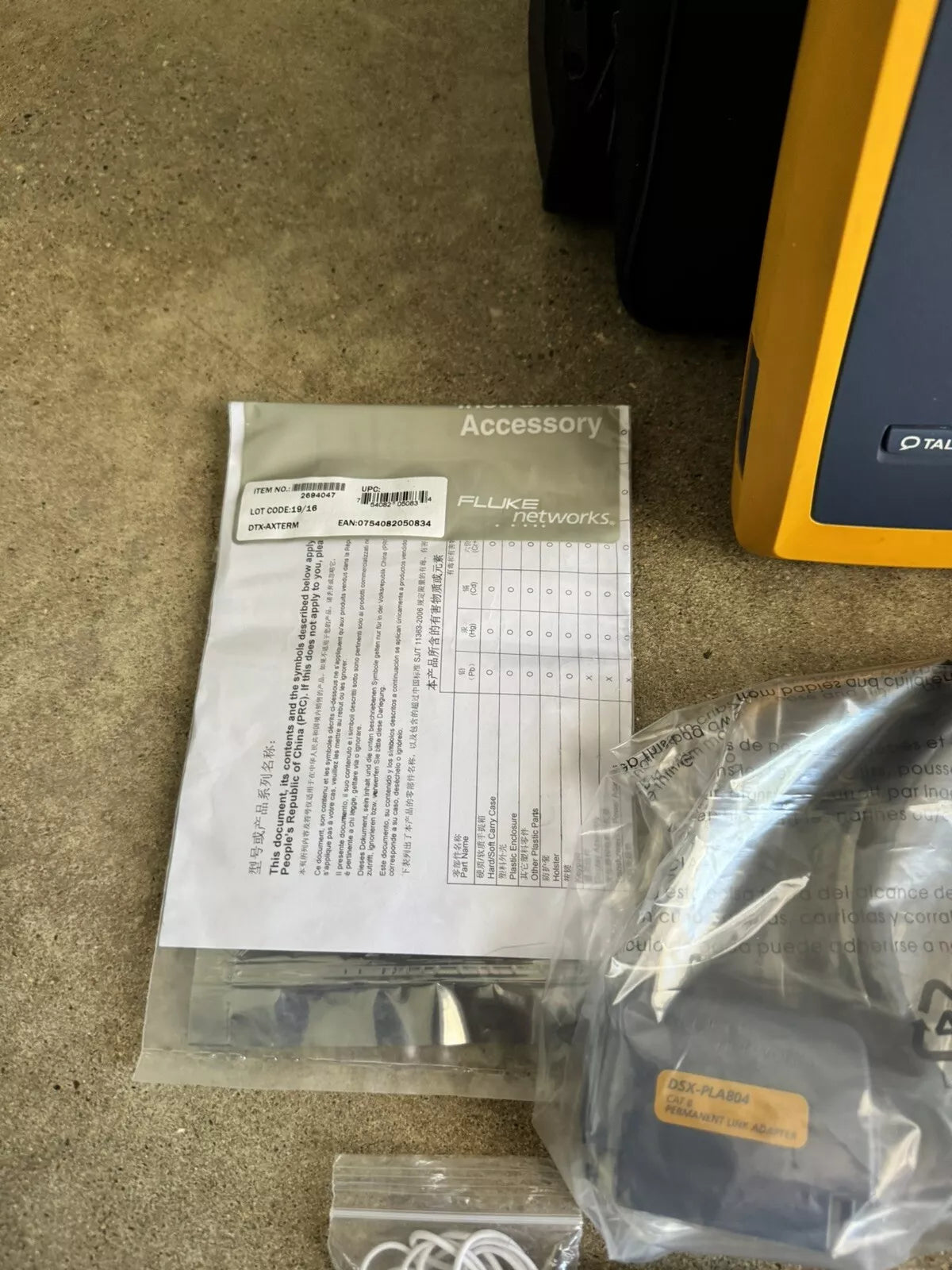 FLUKE Networks DSX-8000 Versiv 2 Cable Certifier Tester Kit