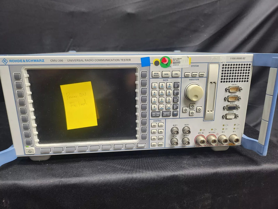 R&S CMU200 Universal Radio Communications Tester As-is (109171)