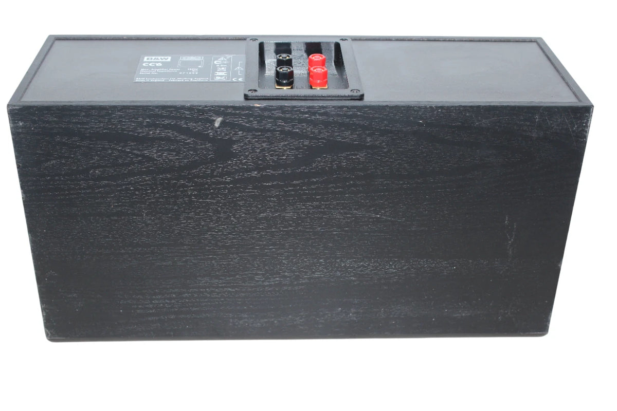 Bowers & Wilkins B&W CC6 S2 Center Channel Speaker - Black - Free Shipping.