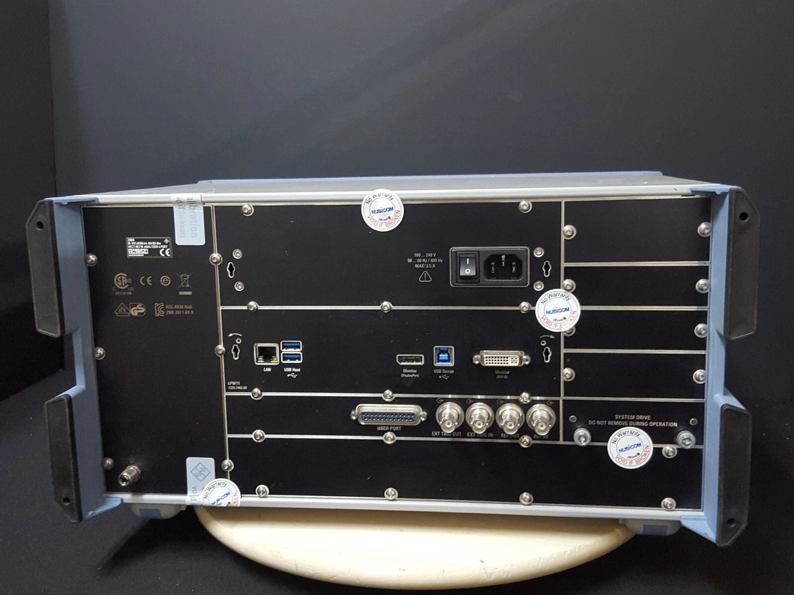 R&S ZNB8 Vector Network Analyzer 9kHz - 8.5GHz Win10 4Port (104181)