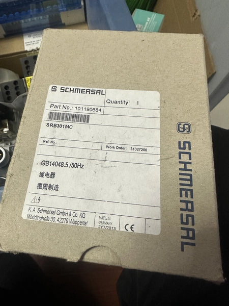 Schmersal Safety Relay SRB301MC-24V 101190684 Sealed New OVP