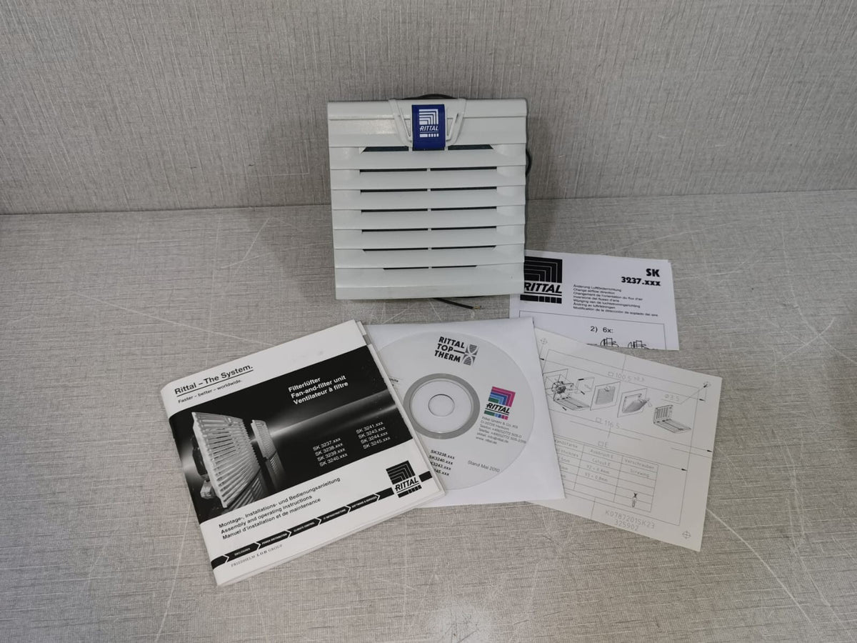 Rittal SK 3237.100 230VAC Fan and Filter Unit